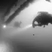 Under the Bow of the Port Napier Wreck, Isle of Skye, Scotland