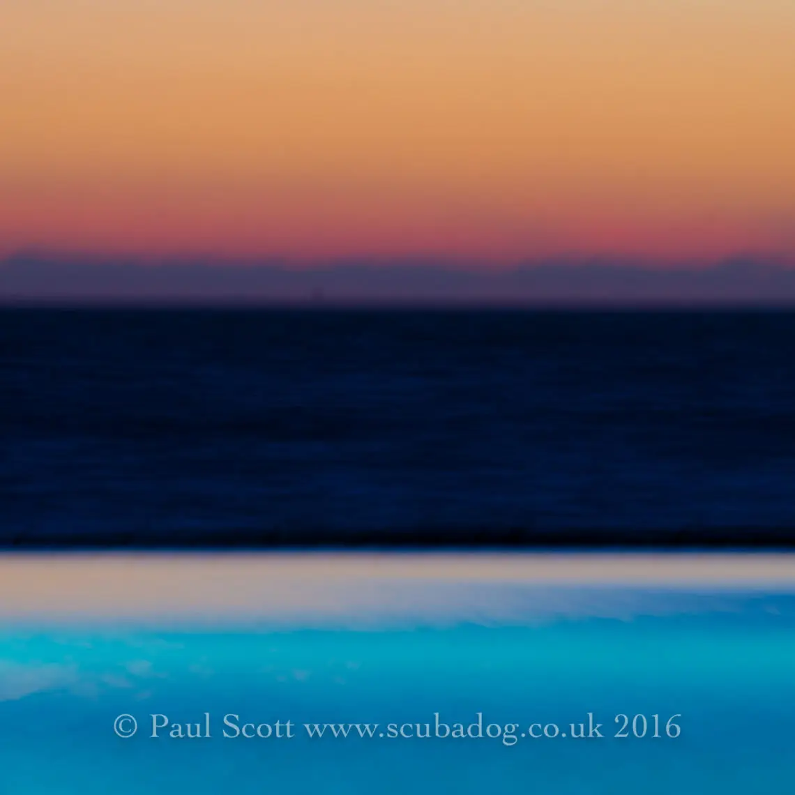 Sunset at the Palagama Beach Resort Kalpitiya Sri Lanka