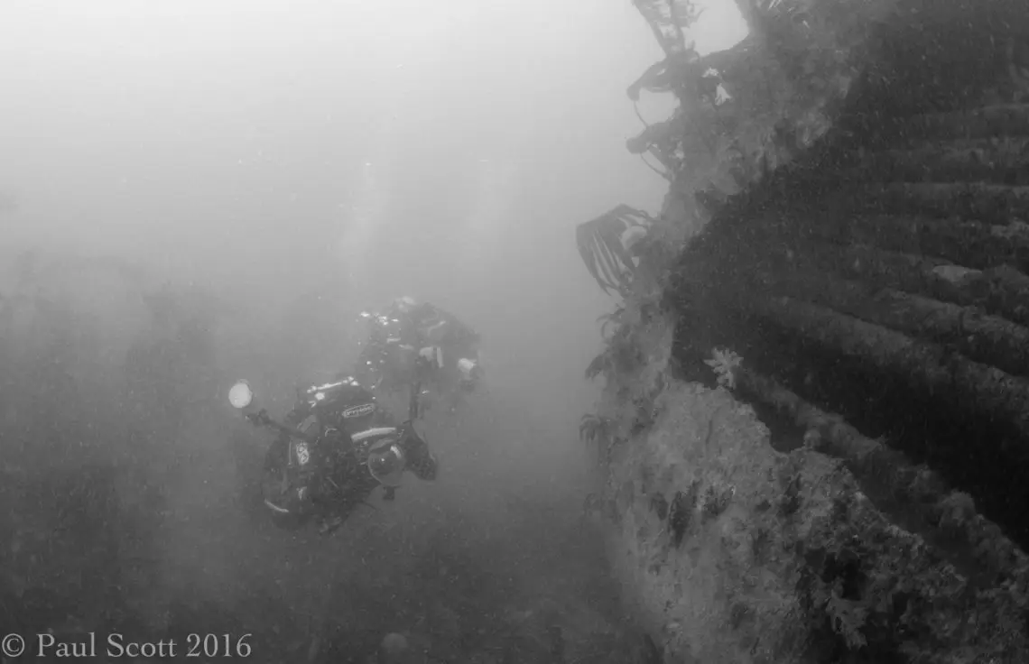 The Main Boiler of the Templemore Wreck Ballycastle 